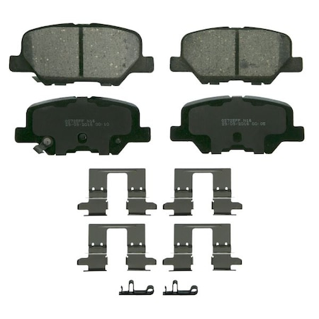 Wagner Brakes Ceramic Brake Pads, Zd1679 ZD1679